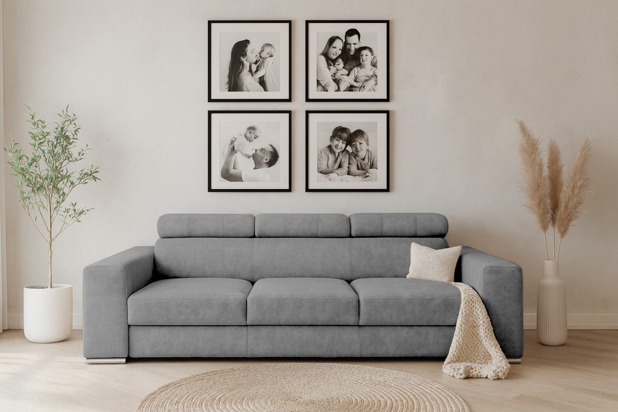Deine Möbel 24 Sofa Couch 3-Sitzer günstig online kaufen