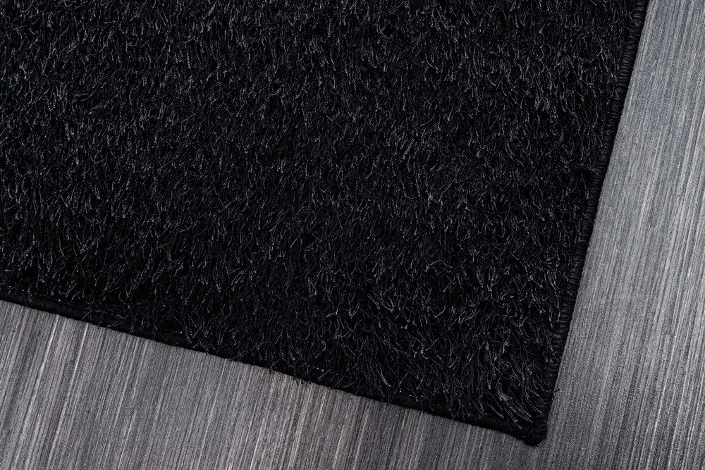 riess-ambiente Hochflor-Teppich CLOUD 9 230x160cm schwarz · kuscheliger Teppich im modernen Design, rechteckig, Höhe: 20 mm, Wohnzimmer · Indoor · weich & flauschig · zeitlos · Schlafzimmer