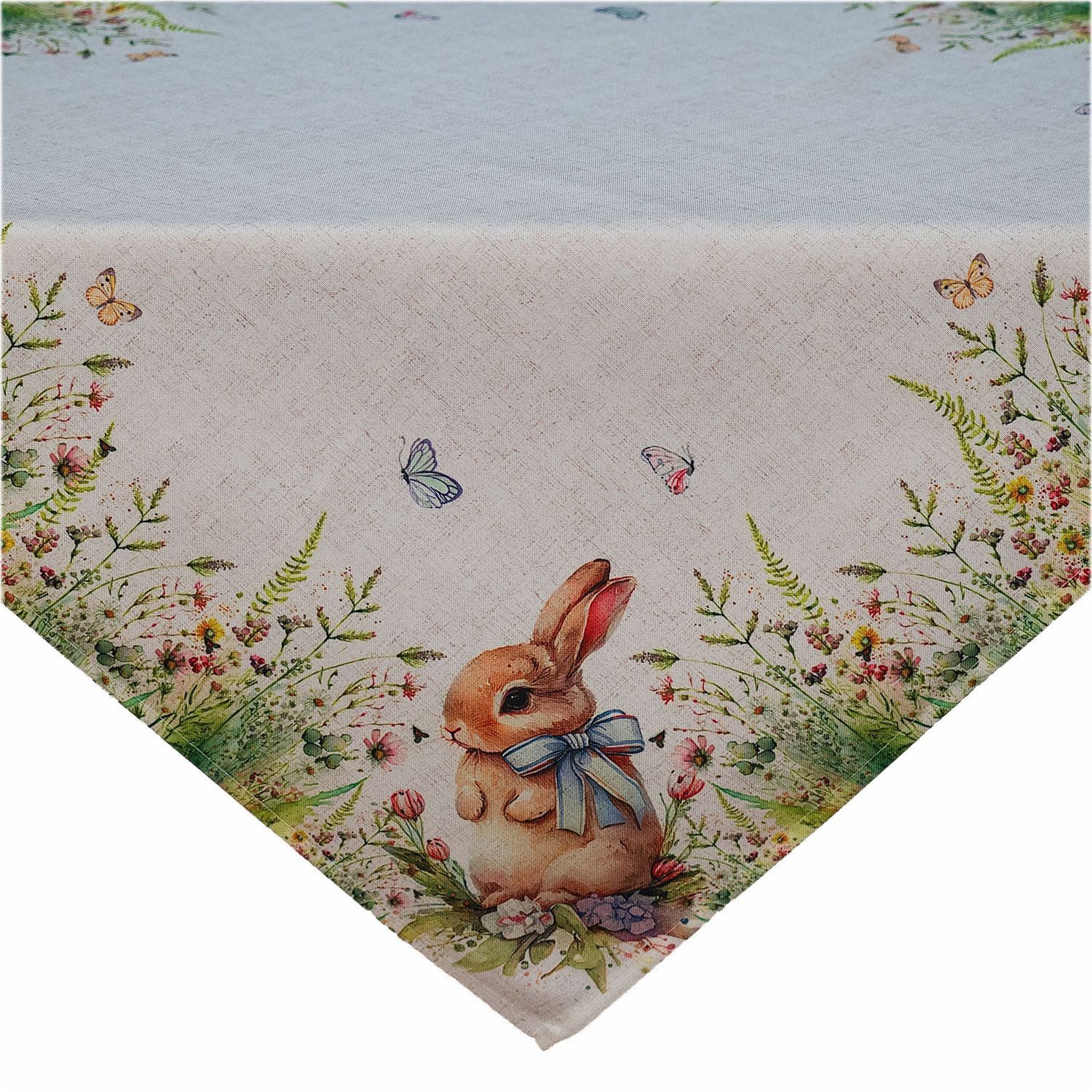 texpot Tischdecke Tischläufer Druck Häschen Osterhase günstig online kaufen