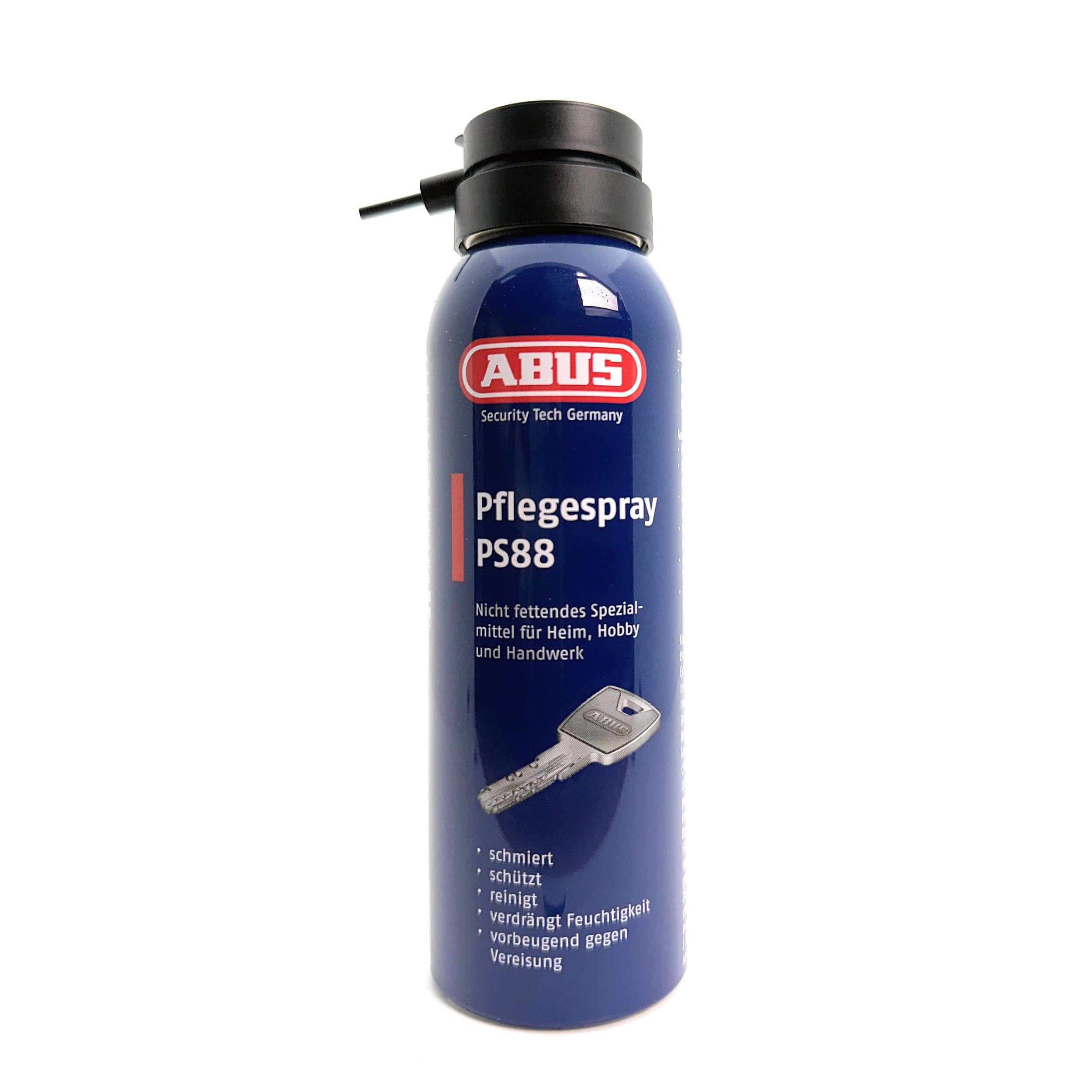 ABUS Graphit-Spray ABUS PS88 Spray Gleitmittel Fett frei und Feuchtigkeit abweisend 125ml