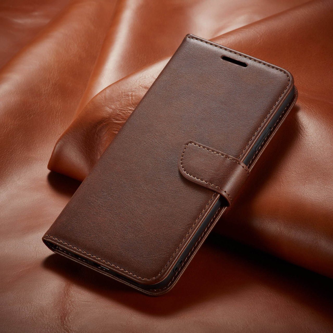 IKHEMalarka Handyhülle fur Apple iPhone 12,13,14,15 Schutzhülle Handy Tasche, Premium Leder – Bild 2 von 5