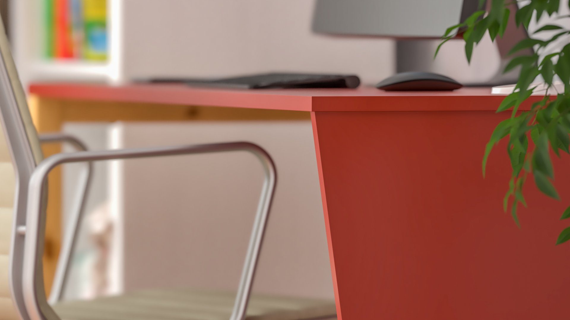 Rot ohne Kinderschreibtisch Schublade) Carol Siblo Carol Schreibtisch mit Tischplatte Schreibtisch (Bunter bunter