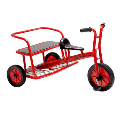 Winther Dreirad Viking Dreirad Doppel-Taxi, Besonders sicher für maximalen Fahr-Spiel-Spaß
