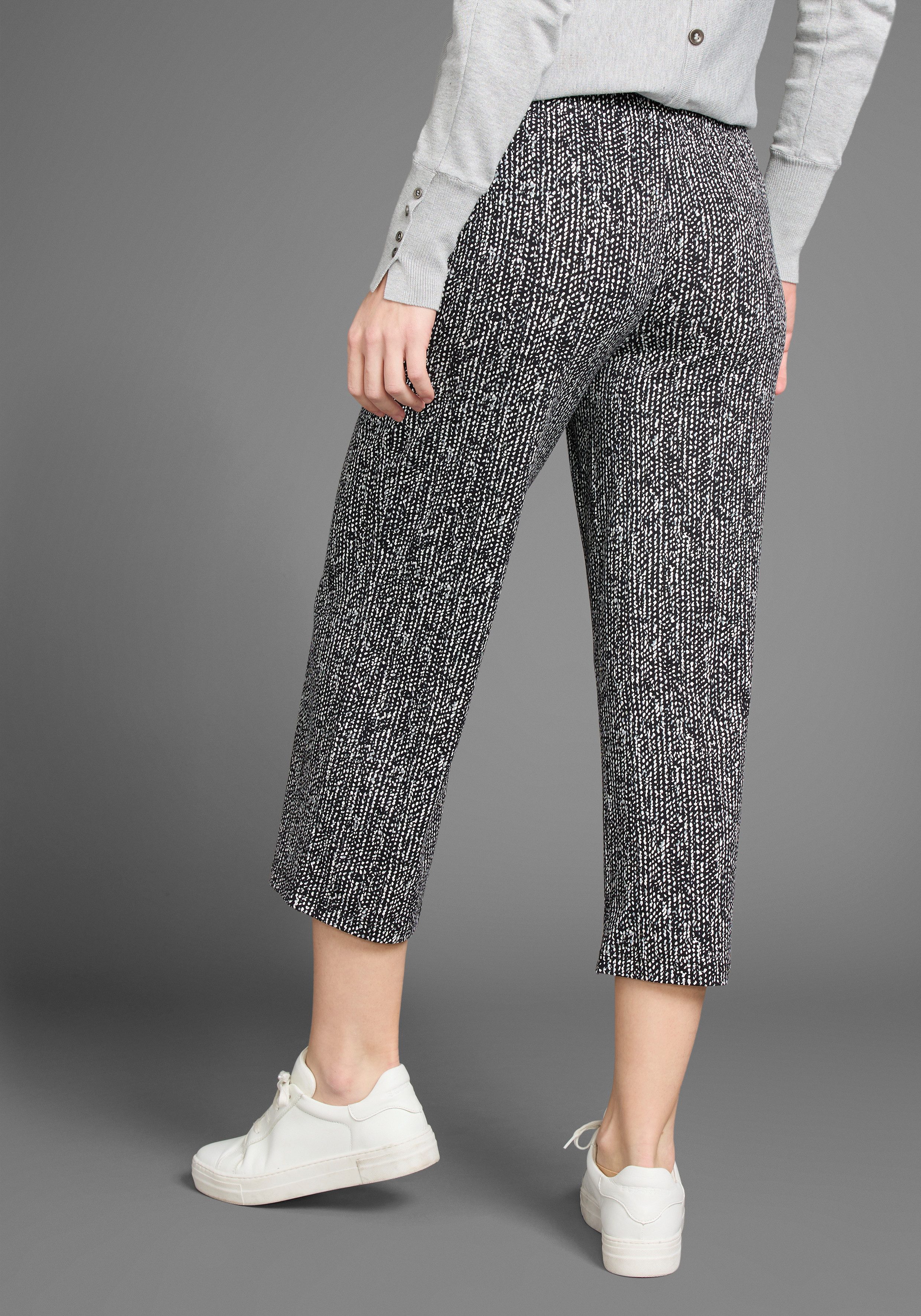 Laura Scott Culotte mit Alloverprint. Reduzierter Preis € 19,51. Unverbindliche Preisempfehlung € 39,99
