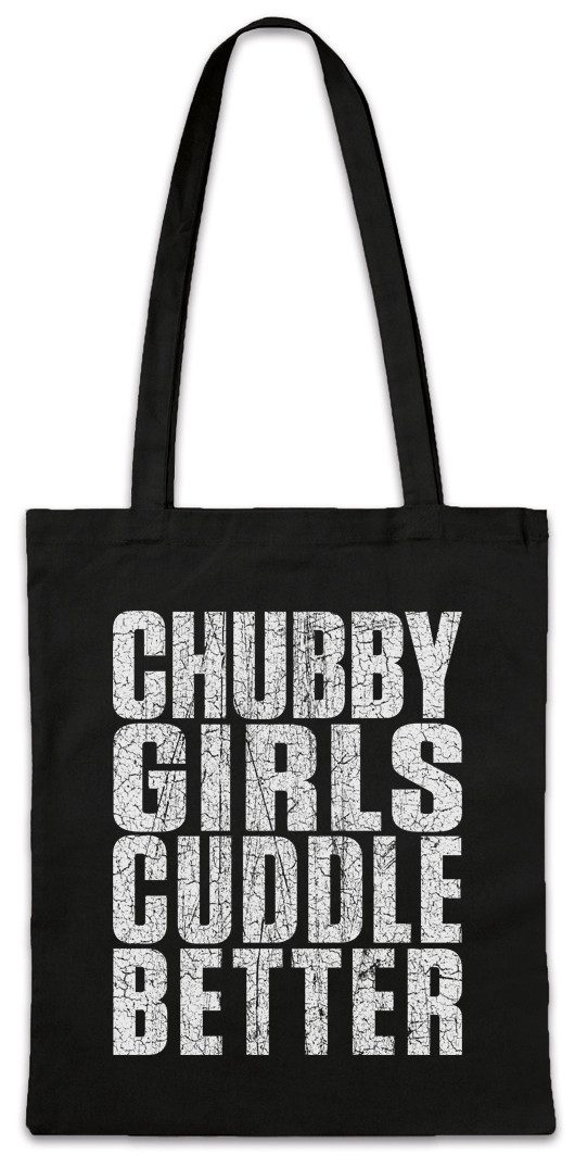Beuteltasche Chubby Girls Guddle Better Stofftasche Dick Dicke Mädchen Stolz