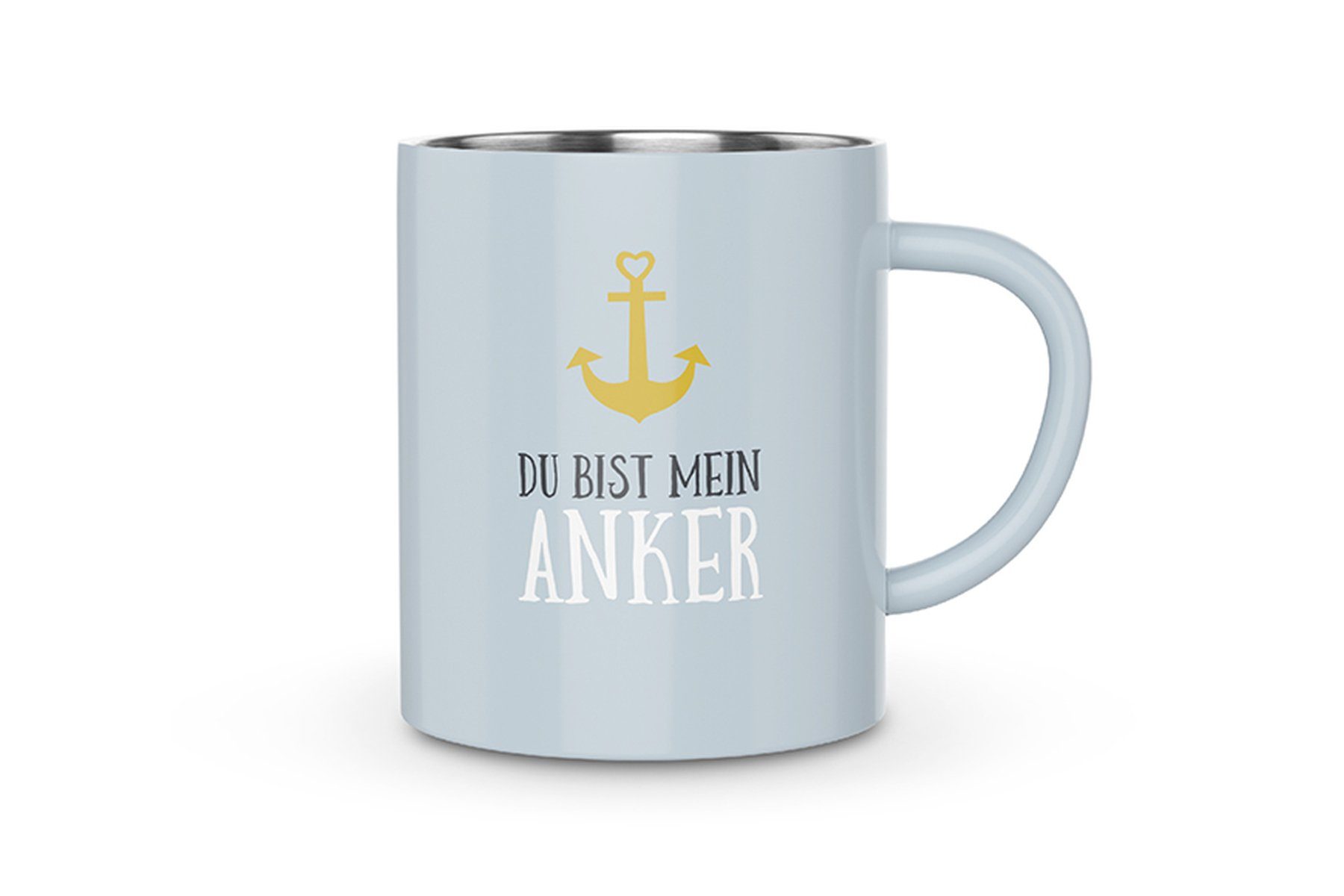 La Vida Tasse Thermobecher Thermotasse Isolierbecher Camping Kaffeetasse Edelstahl