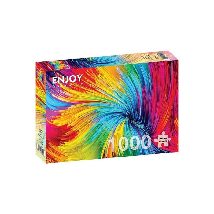 ENJOY Puzzle Puzzle ENJOY-1095 - Colorful Paint Swirl Puzzle 1000 Teile Puzzleteile