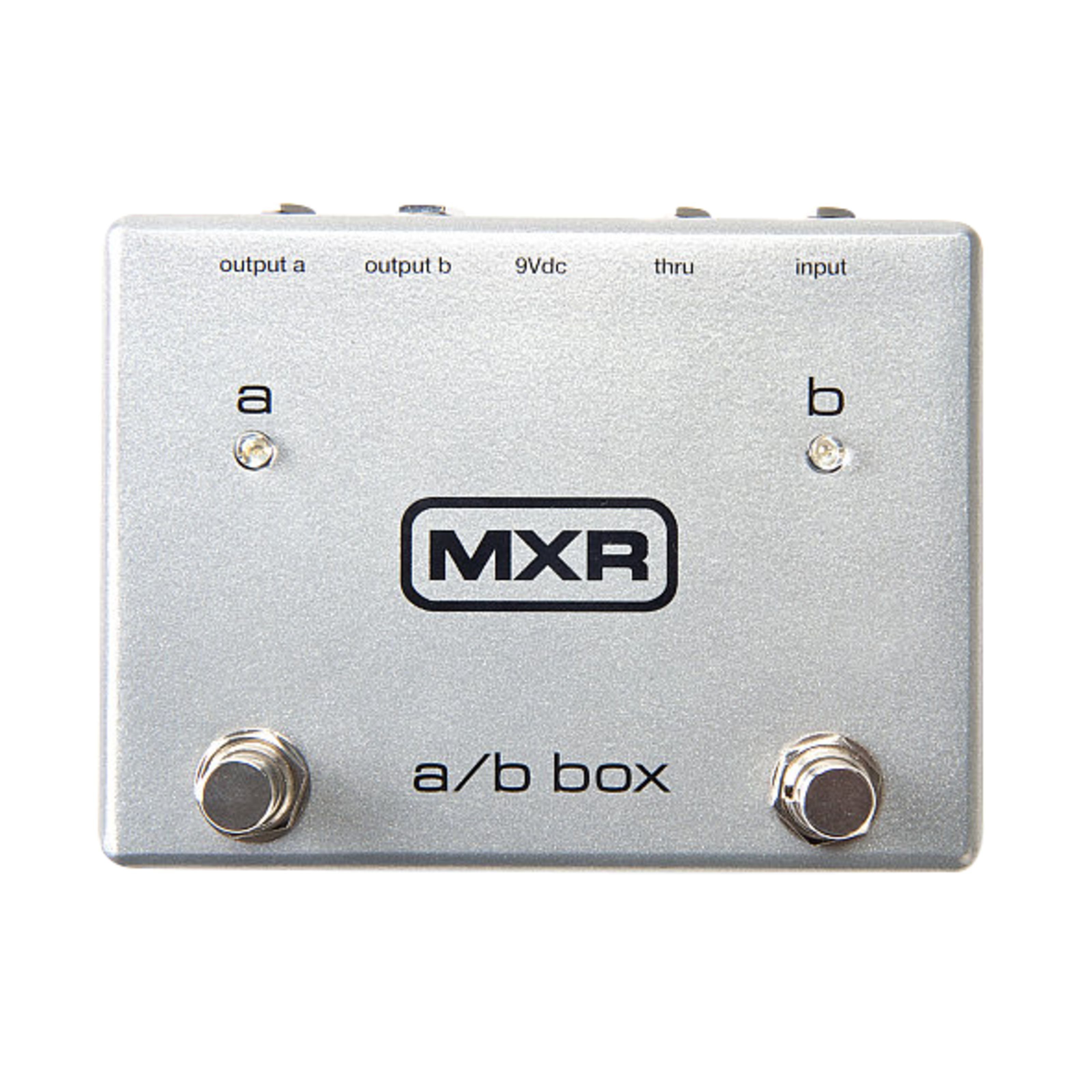 MXR Musikinstrumentenpedal, (M 196 A/B Box, Effekte, A/B/Y Boxen), M 196 A/B Box - A/B/Y Box Effektgerät