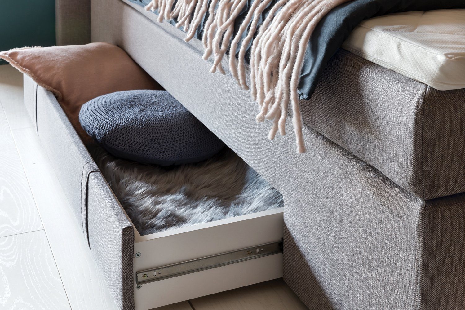 Möbelfreude Boxspringbett Boxspringbett Beatrice 140x200 cm günstig online kaufen