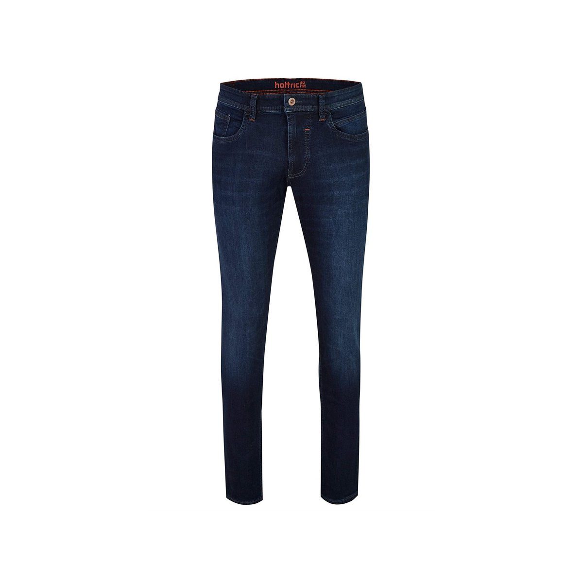Hattric 5-Pocket-Jeans blau (1-tlg) | Straight-Fit Jeans