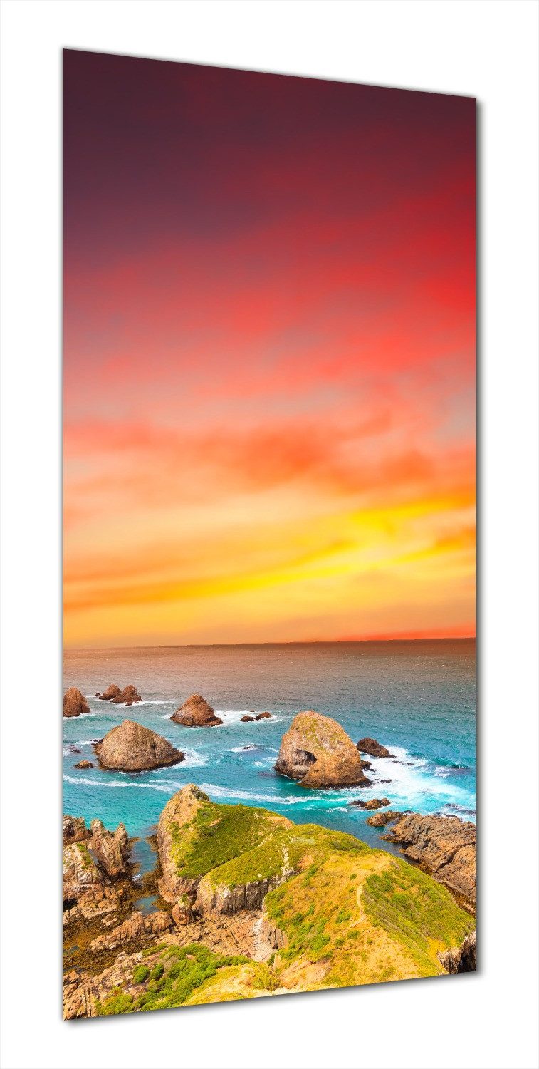 Wallario Duschrückwand Himmel am Abend, (1-tlg)