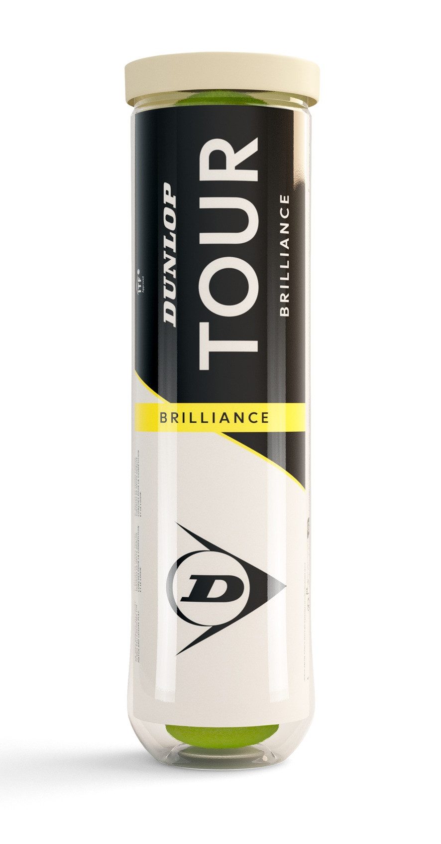 Dunlop Tennisball Tour Brilliance Dose 4er