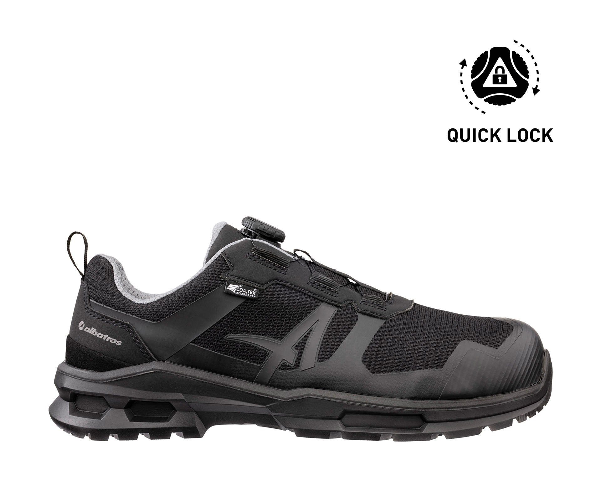 Albatros ALBATROS TALO CTX QL LOW Sicherheitsschuh S7S ESD Sicherheitsschuh Ölbeständige Laufsohle