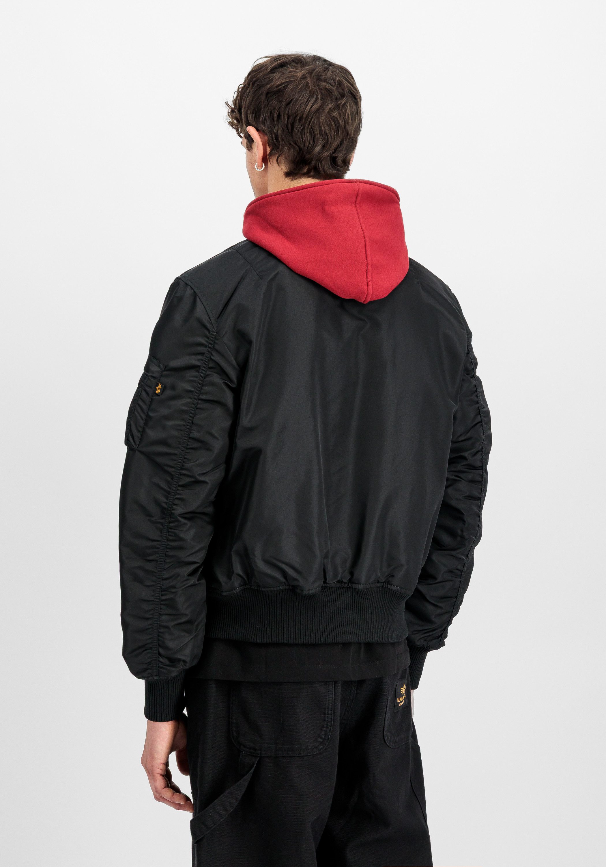 Alpha Industries Bomberjacke MA-1 D-Tec Sleeve Embroidery