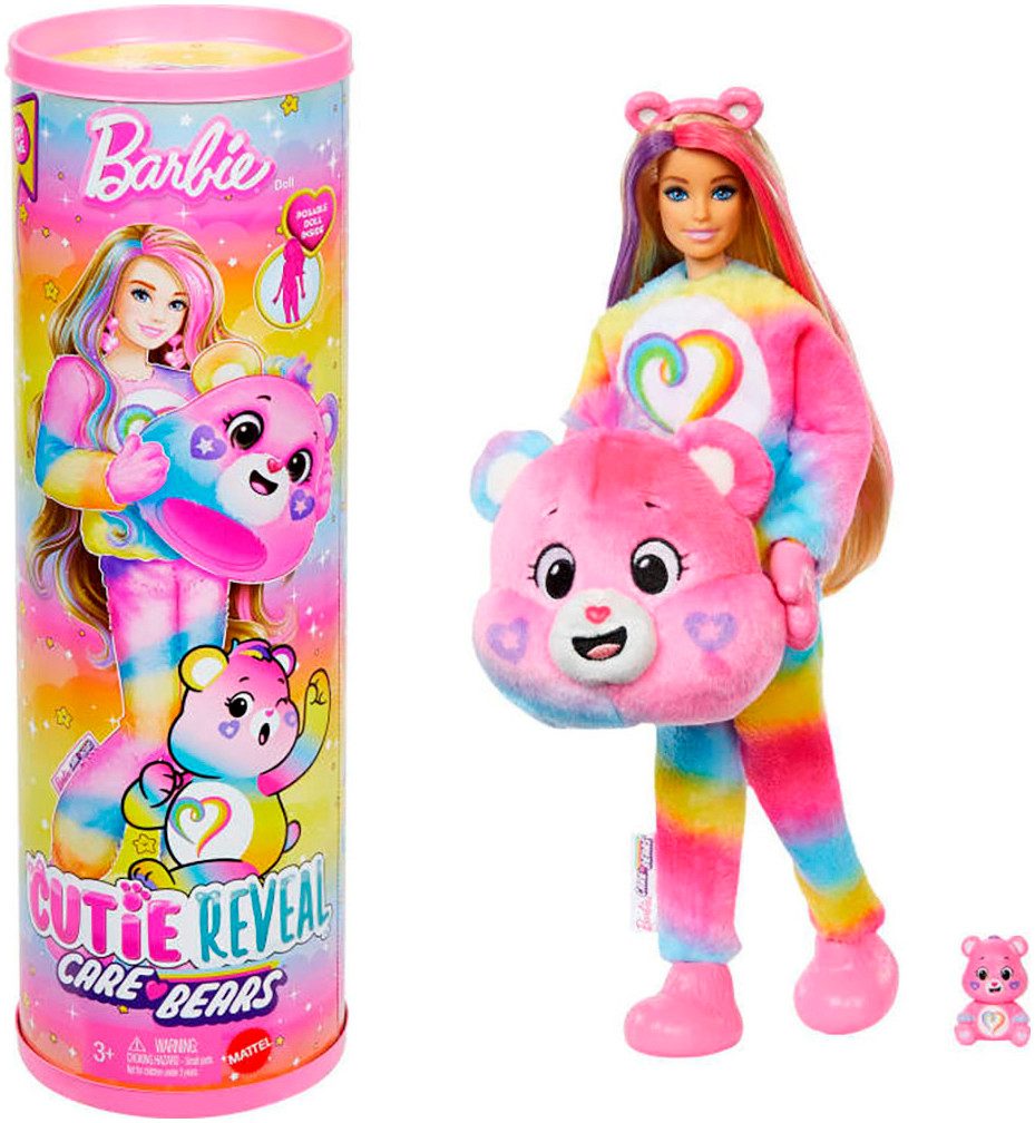 Barbie Anziehpuppe Cutie Reveal Glücksbärchis Zusammengehörigkeitsbärchi günstig online kaufen