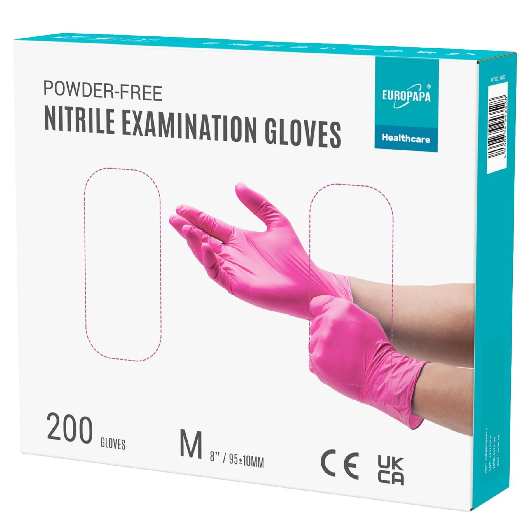 EUROPAPA Nitril-Handschuhe Medical Einmalhandschuhe Untersuchungshandschuhe günstig online kaufen