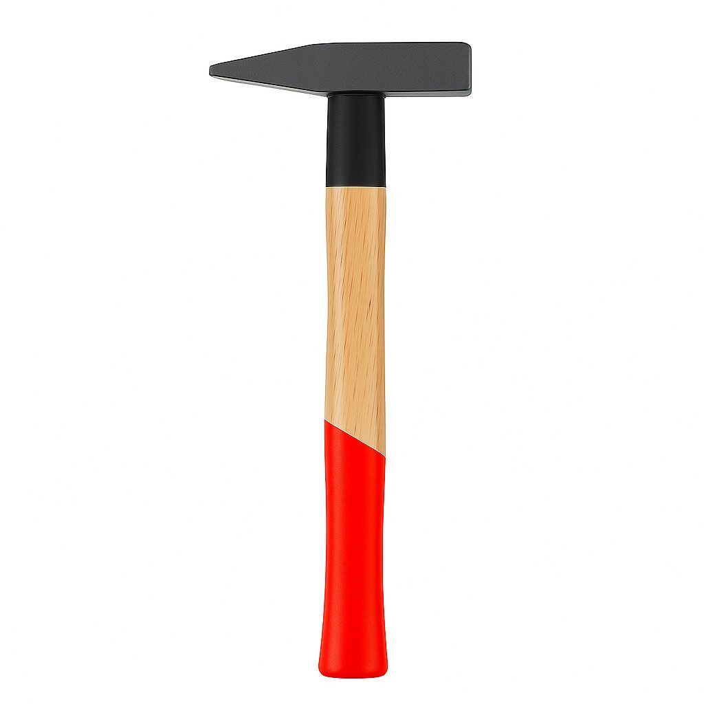 RACEL Hammer Schlosserhammer Hammer Holzstiel 100g‑2000g Vorschlaghammer (100-St), Robust, langlebig