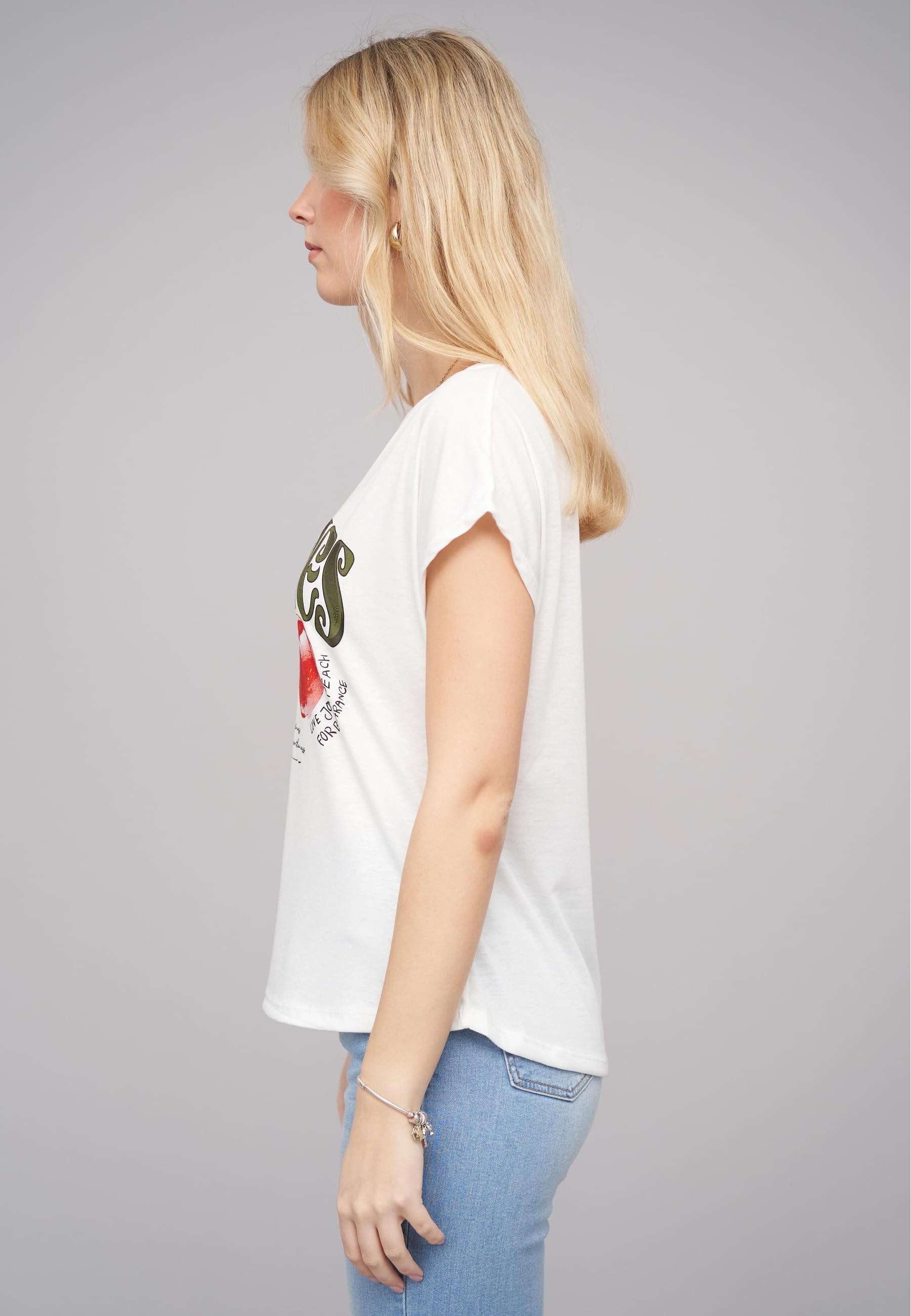 CLOUD 5IVE T-Shirt CLOUD 5IVE T-Shirt Cherries Print (1-tlg)