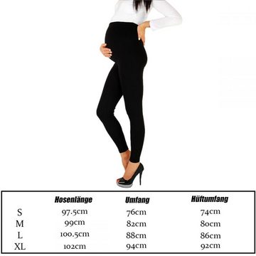 Lubgitsr Umstandsleggings Damen Umstandsleggings Umstandshose Schwangerschaftsleggings Zuhause (1-tlg)