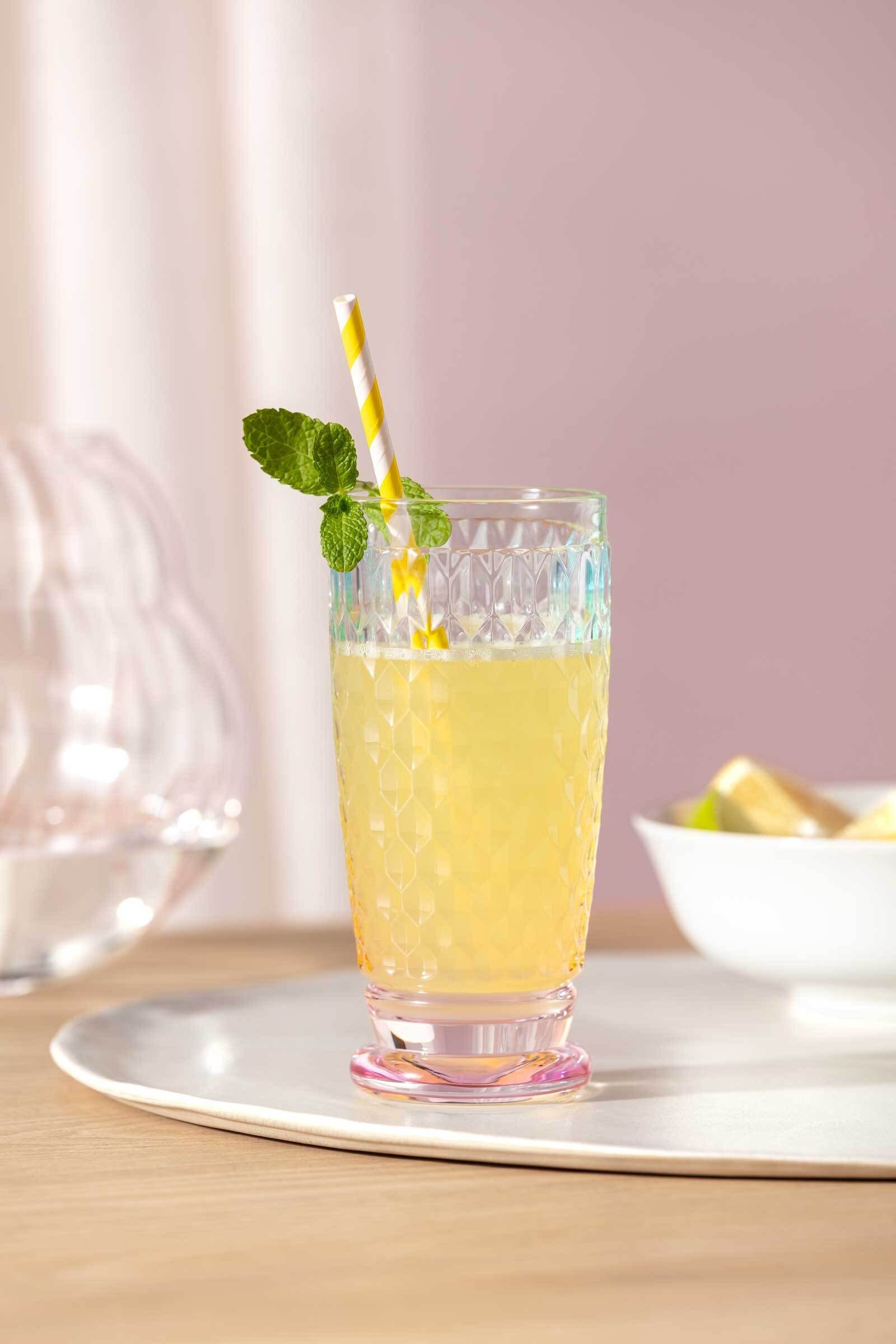 Villeroy & Boch Gläser-Set Boston Pearl Longdrink- und Weinglas-Set 12er Set, 12-tlg., Glas