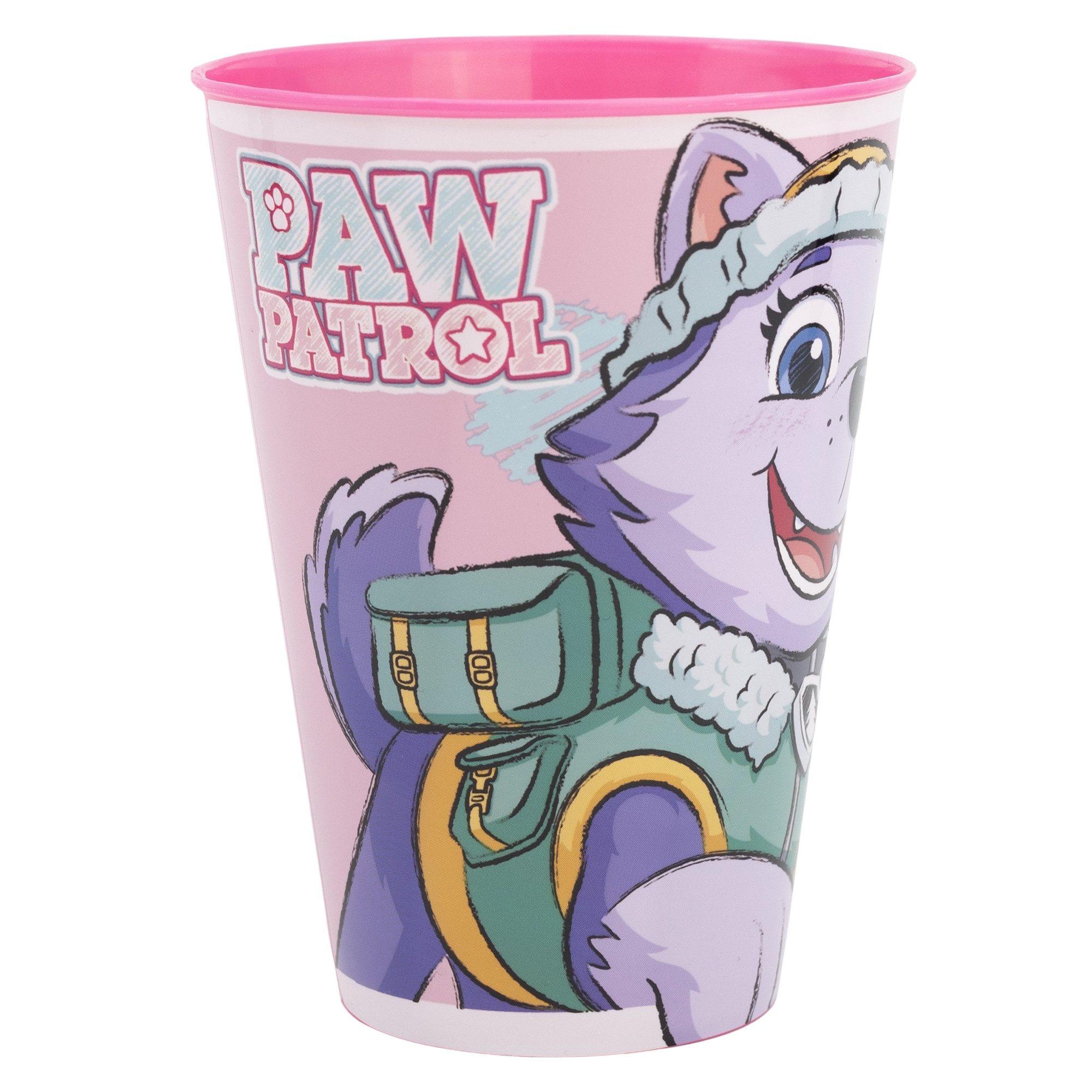 PAW PATROL Kindergeschirr-Set Paw Patrol Skye Everest Kinder Geschirr-Set 3 teilig (3-tlg), 1 Personen, BPA-Frei, XL Becher Teller Schüssel