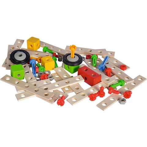 Eichhorn Konstruktionsspielsteine Constructor Tuning Set, 75-tlg., (75 St), Made in Germany, FSC®- schützt Wald - weltweit