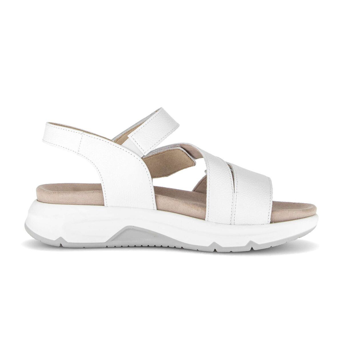 Gabor Plateau Sandale Glattleder Plateausandaletten