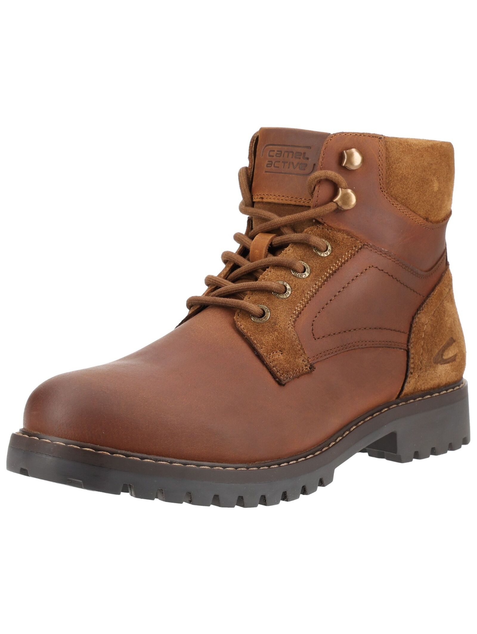 camel active camel active Stiefelette Leder Schnürstiefelette
