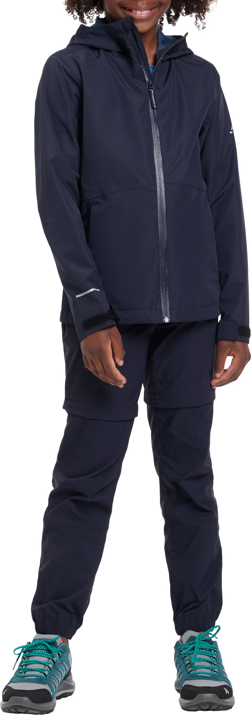 McKINLEY Outdoorjacke MÄ.-FUNKTIONS-JACKE ALLALIN LT G sportliche Outdoorjacke, aus Polyester, mit AQUAMAX-Technologie – Bild 4 von 5