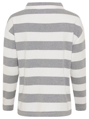 Olsen Sweatshirt mit weitem Stehkragen