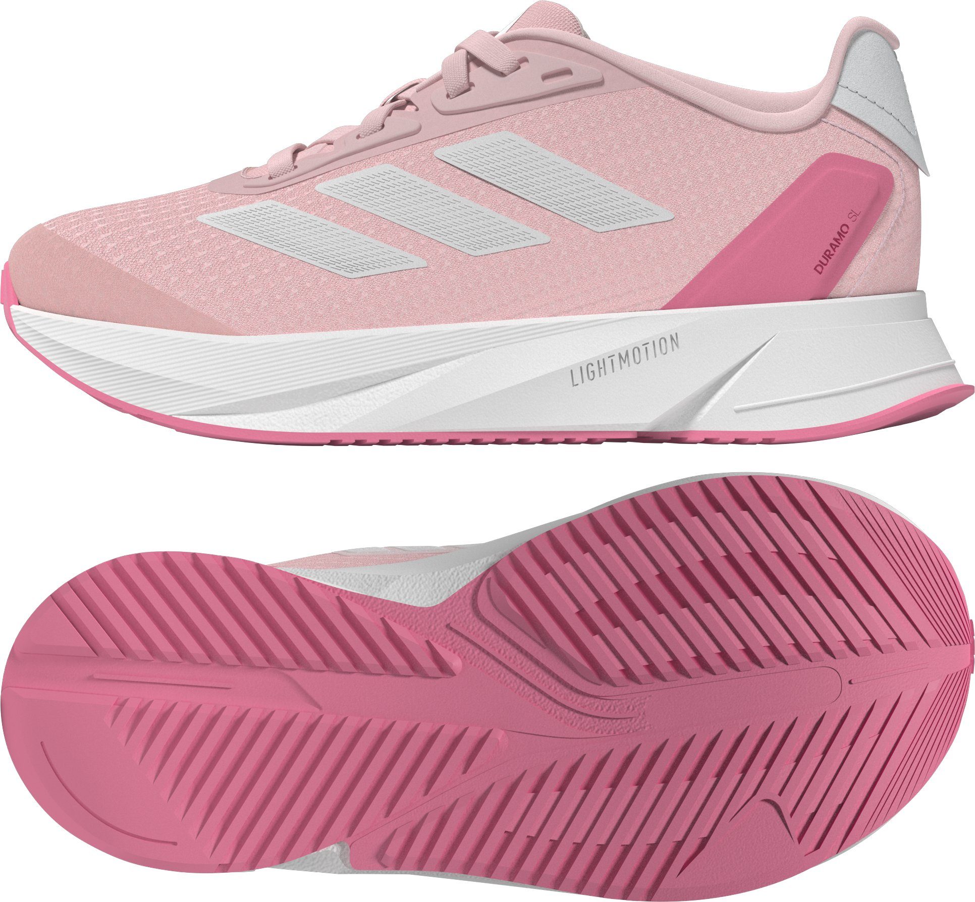 adidas Sportswear DURAMO SL K,CLPINK/FTWWHT/PNKF weiss-schwarz-pink Fitnessschuh