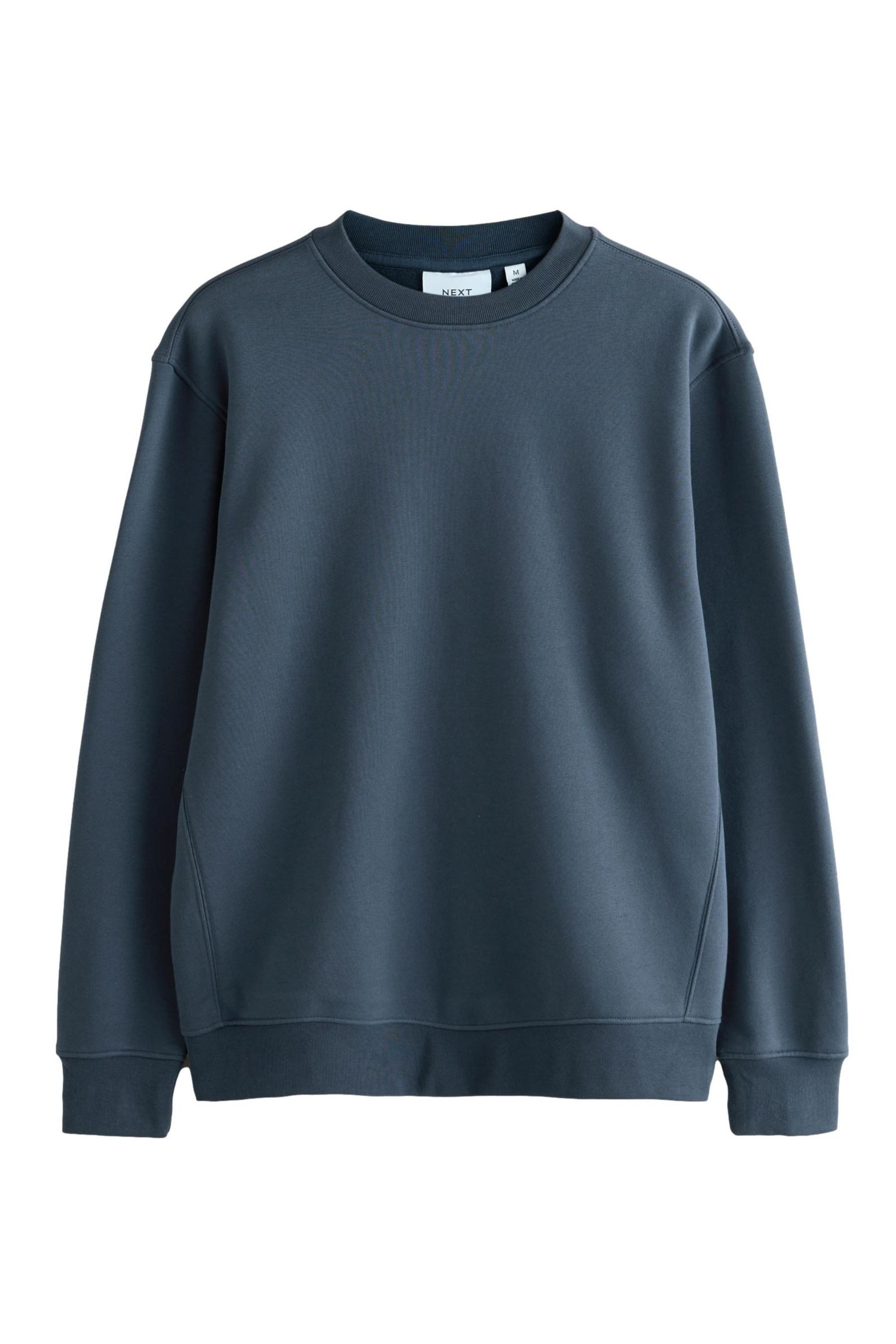 Next Sweater Schweres Regular Fit Rundhalssweatshirt (1-tlg)