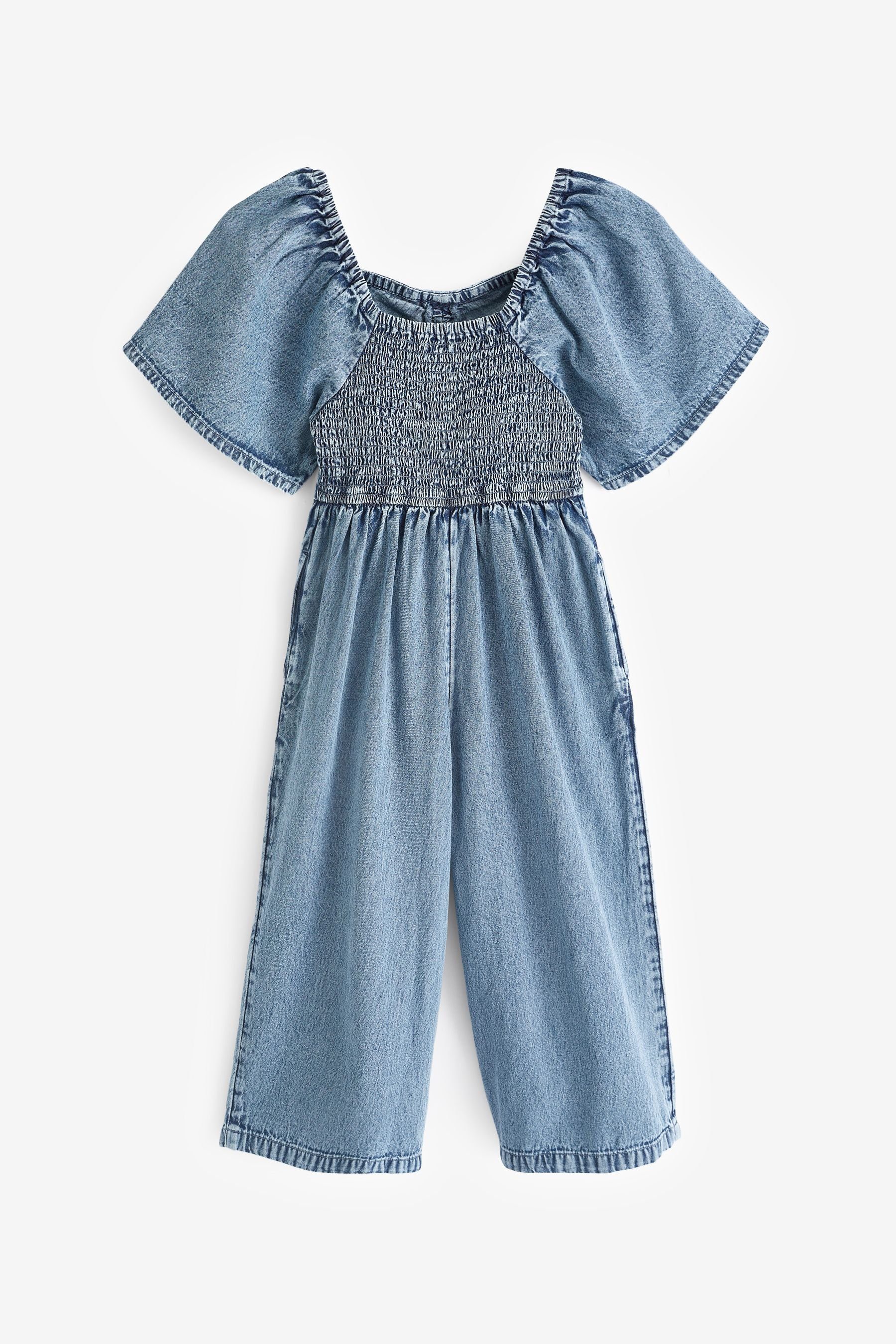 (1-tlg), England Design aus Jumpsuit Denim-Overall Aktuelles Next