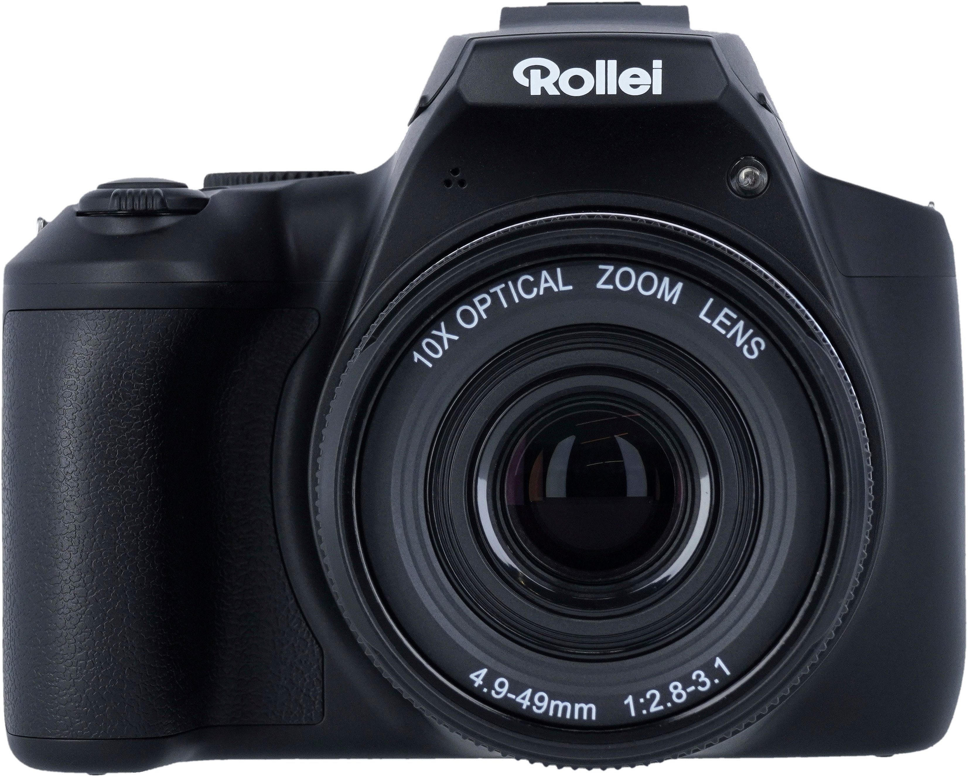 Rollei Powerflex10x Optical Zoom Bridge-Kamera (64 MP, 10x opt. Zoom, WLAN)