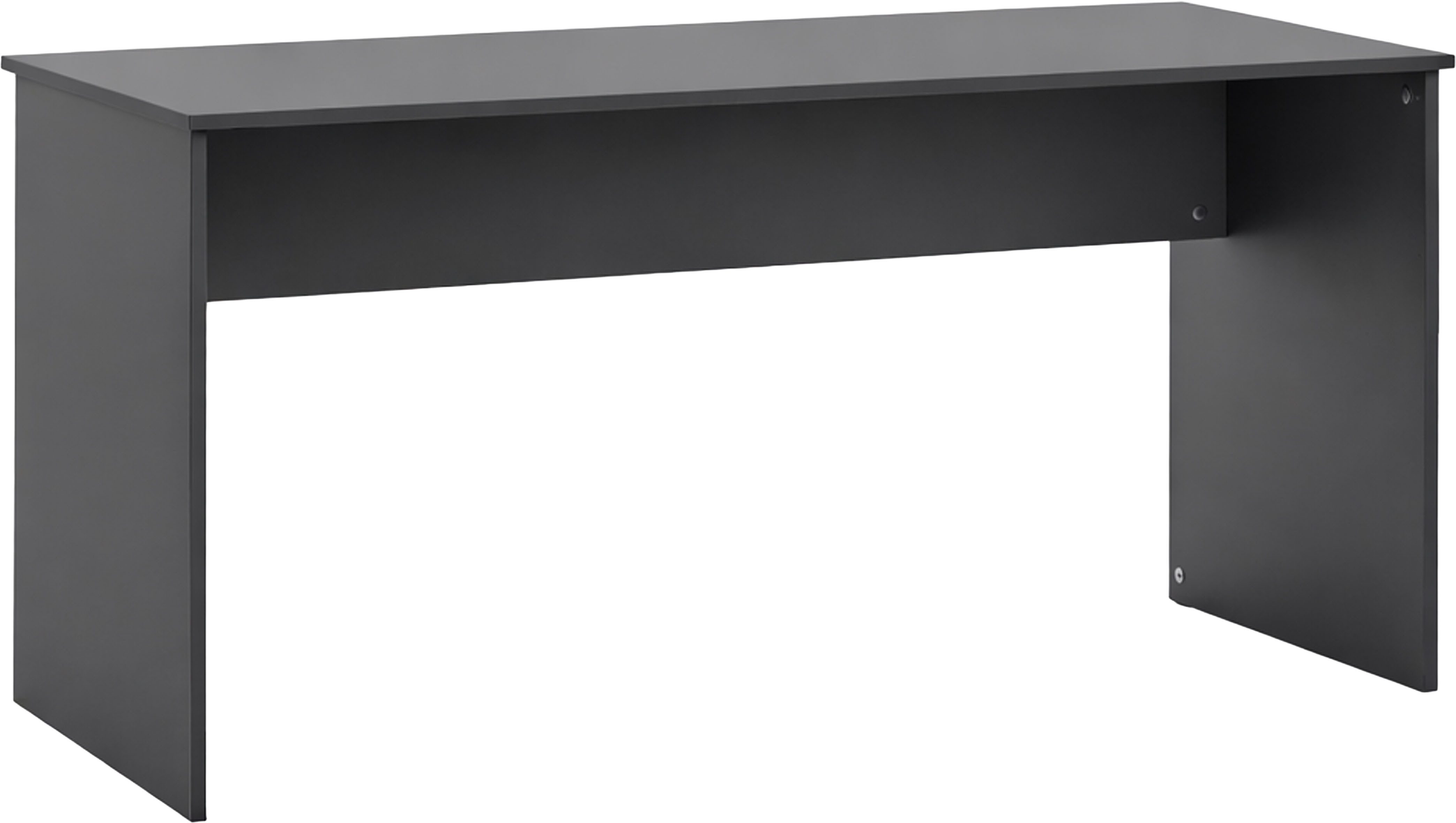 Schildmeyer Schreibtisch METZ, Breite 144 cm, modernes & zeitloses Design, MADE IN GERMANY (1-St), Einfache Montage mit verständlicher Aufbauanleitung, MADE IN GERMANY