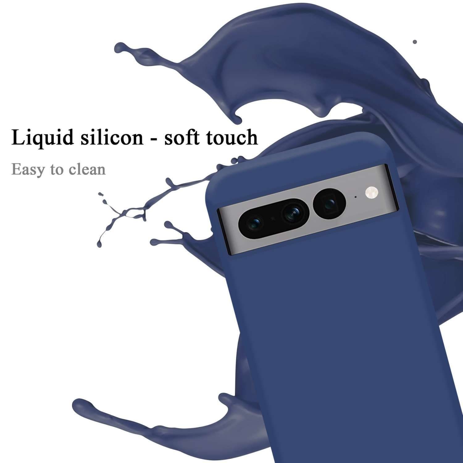 Cadorabo Handyhülle für Google PIXEL 7 PRO Hülle Google PIXEL 7 PRO, Flexible Hülle TPU Silikon Schutzhülle Back Cover Case