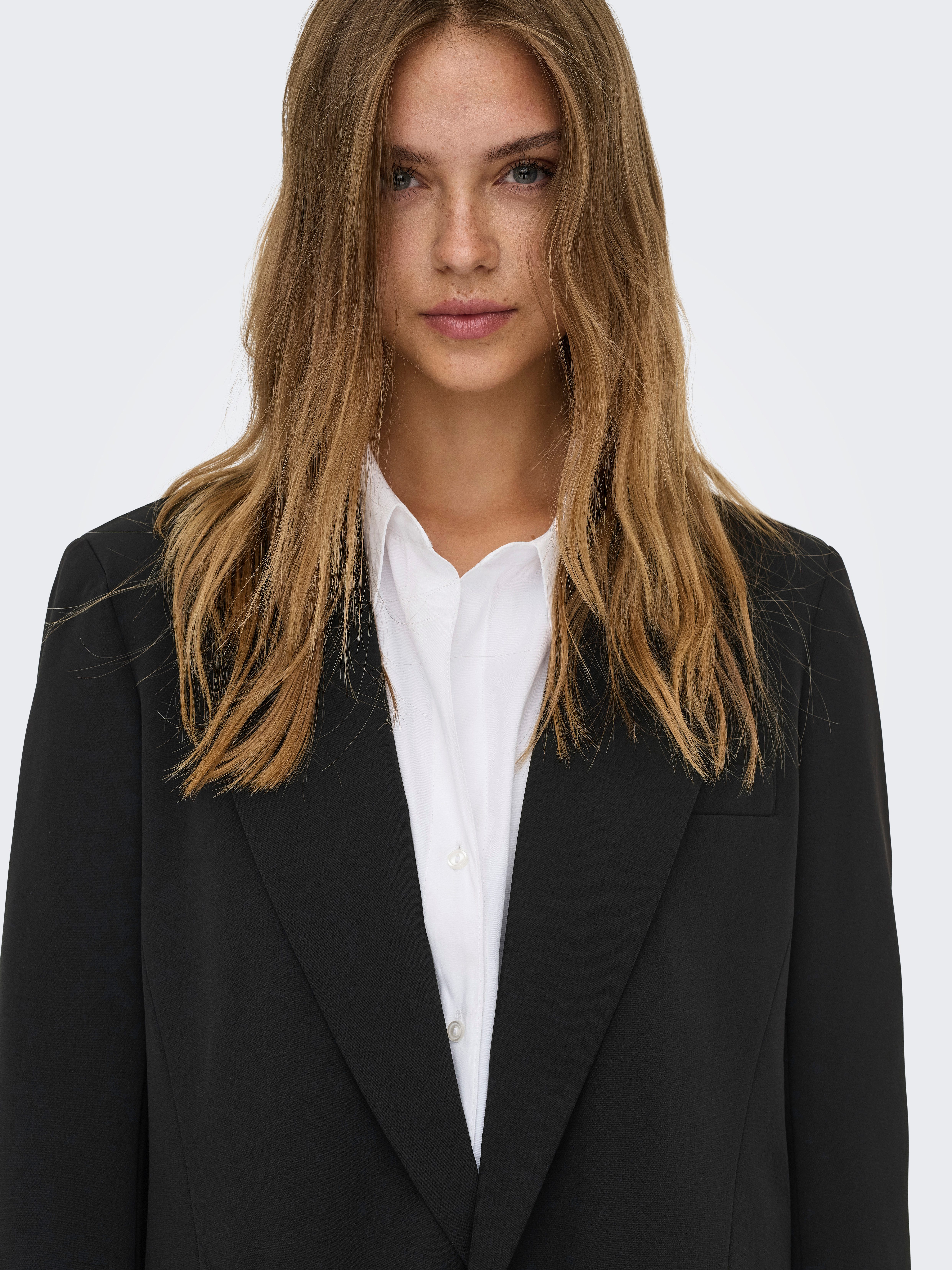 ONLY Longblazer ONLLANA-BERRY L/S REG BLAZER TLR CS Materialmix, regular fit