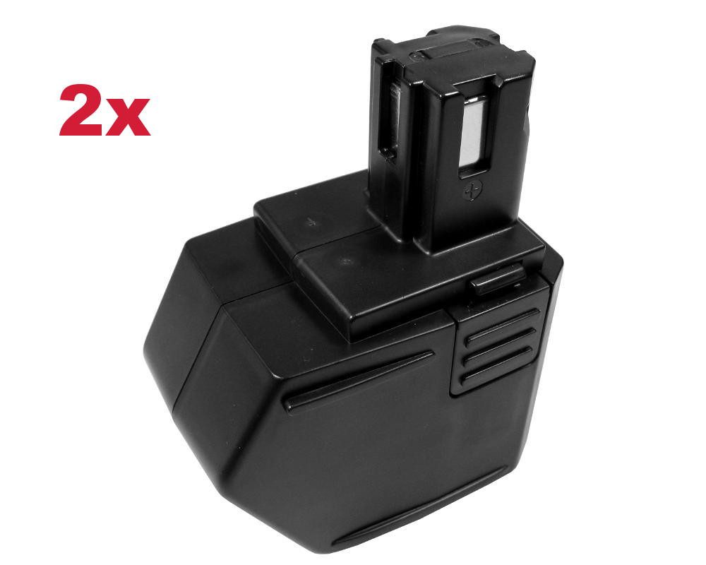Trade-Shop 2x Akku passend für Hilt SFB-105 0031-5082 SB12 SF120-A Hilti SB-12 Akku Ni-MH 3300 mAh (12 V)