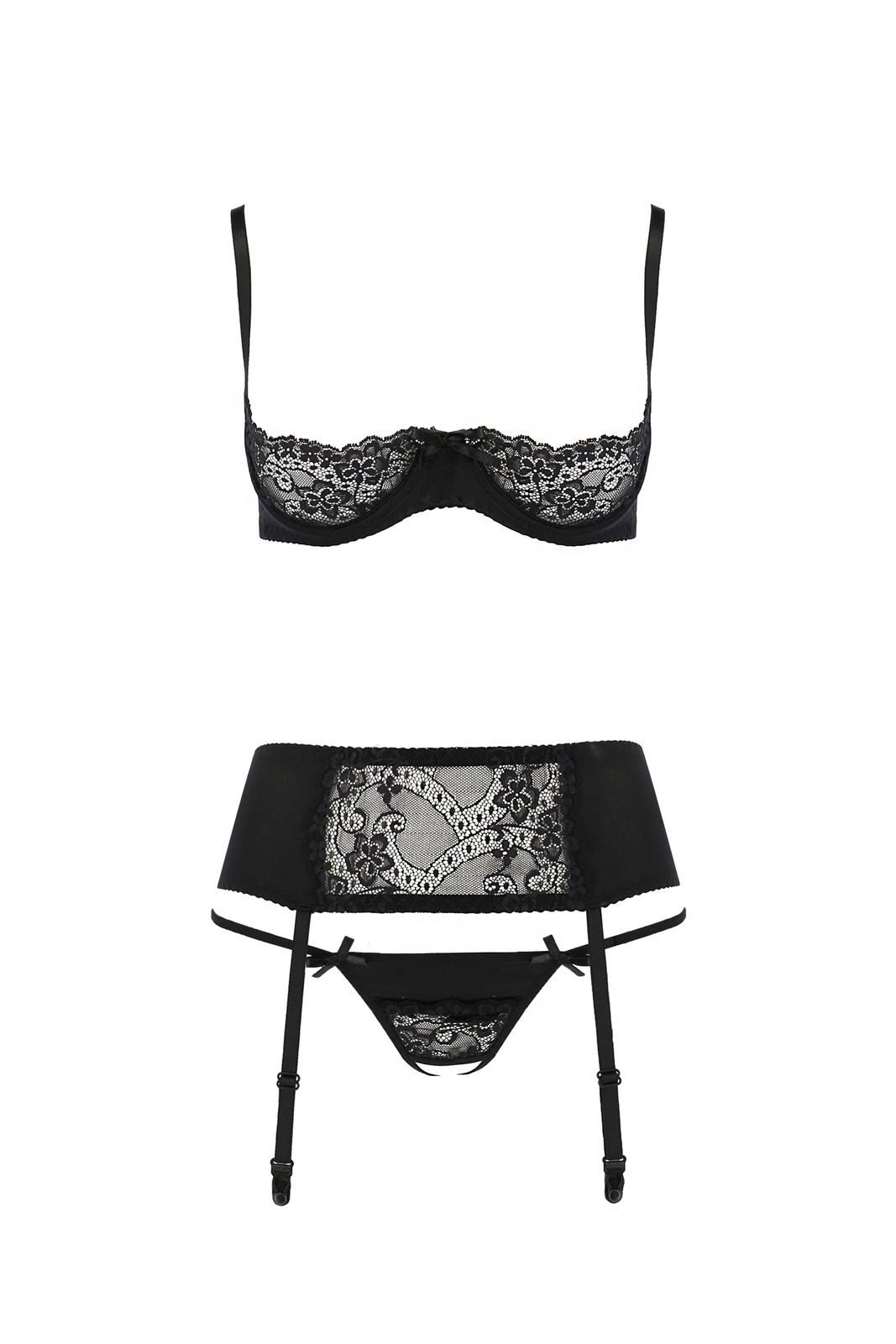 Casmir Set: Bügel-BH Aurelia Set Schwarz (Set)