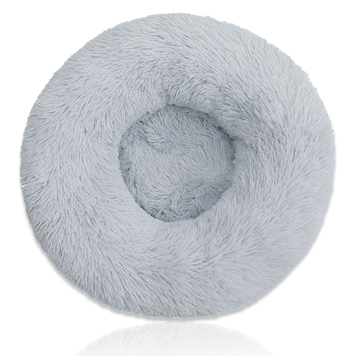 mixed24 Tierkorb Plüsch Hundebett Katzenbett Donut günstig online kaufen