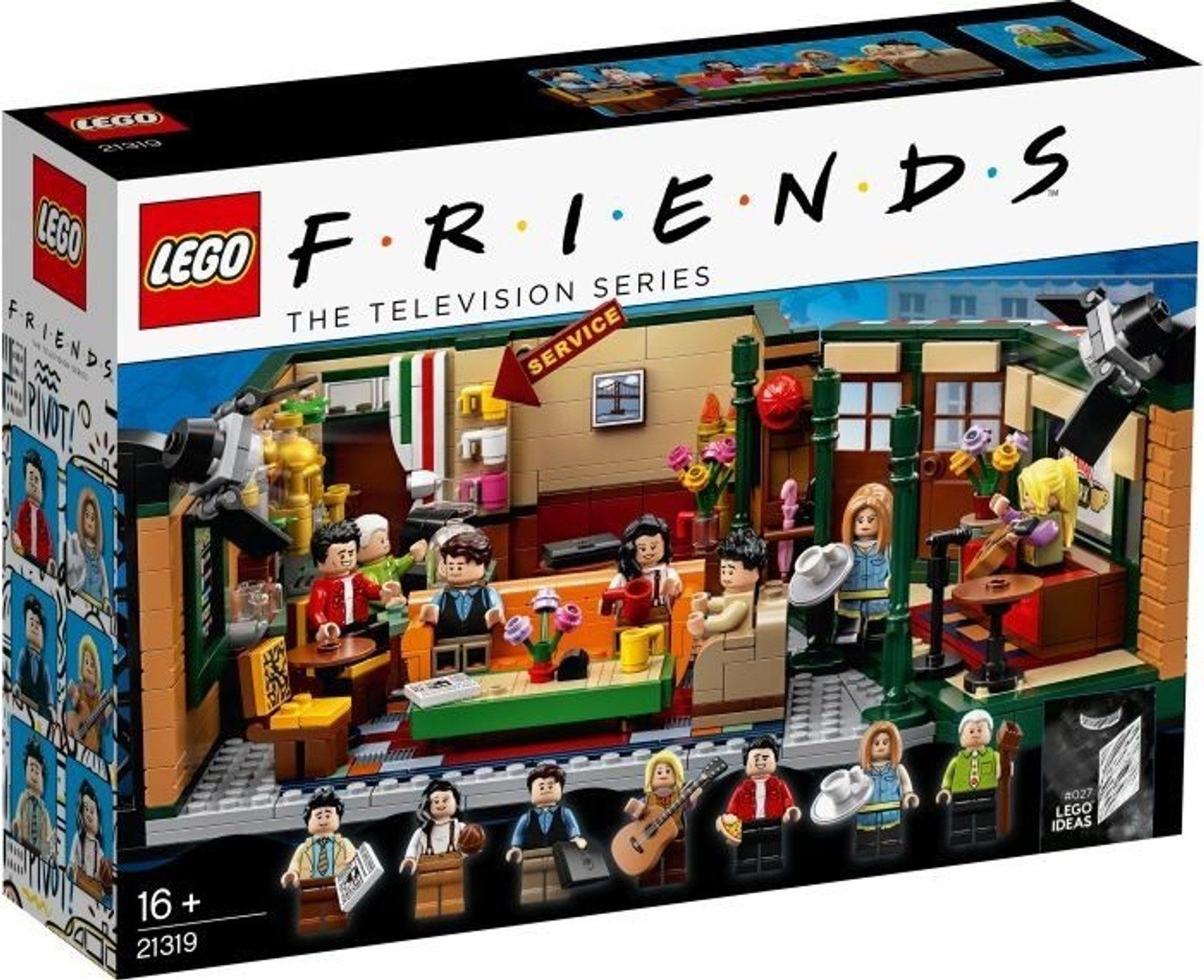 ideas Central Perk Konstruktionsspielsteine