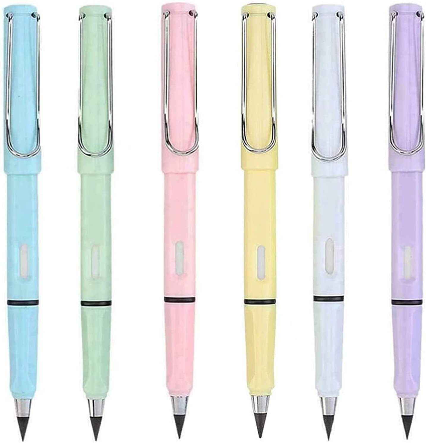 XDeer Bleistift Beliebte Bleistift,Ewiger Bleistift,Tintenlose,Unendlicher Bleistift, (6-tlg)