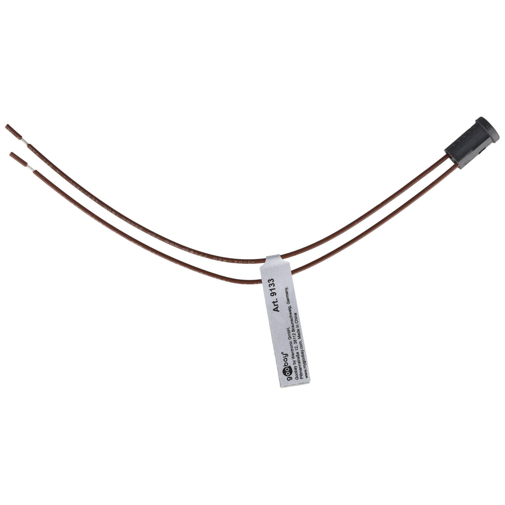 Goobay LED Taschenlampe Goobay G4 Lampenfassung mit Zwillingslitze - max. 100 W/24 V (DC), 0