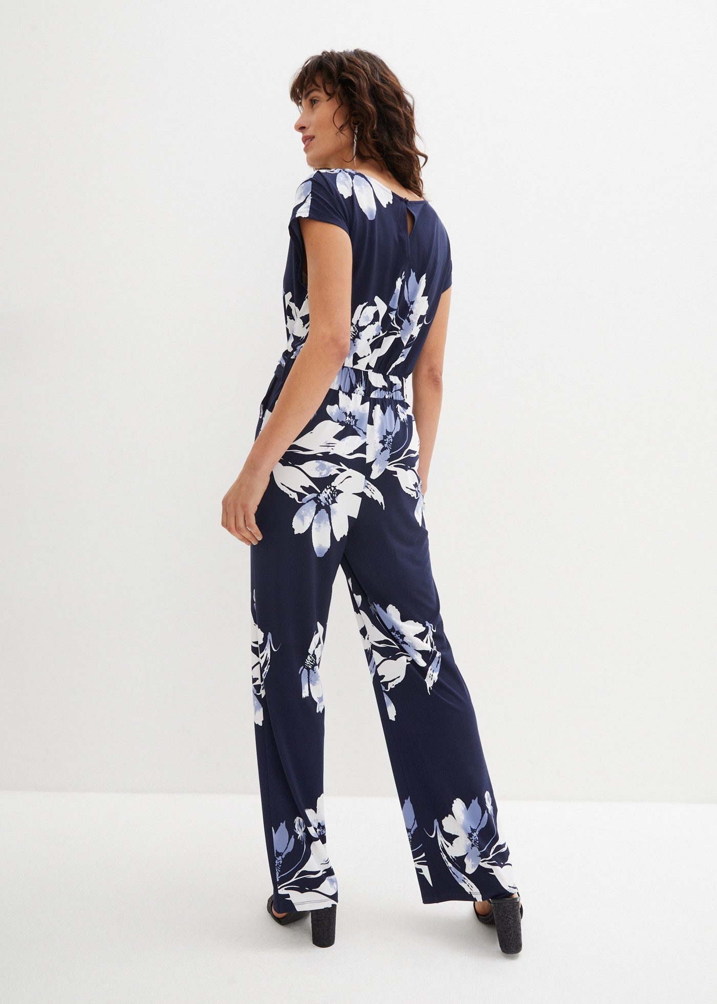 bonprix Jumpsuit Jumpsuit mit Bindeband günstig online kaufen