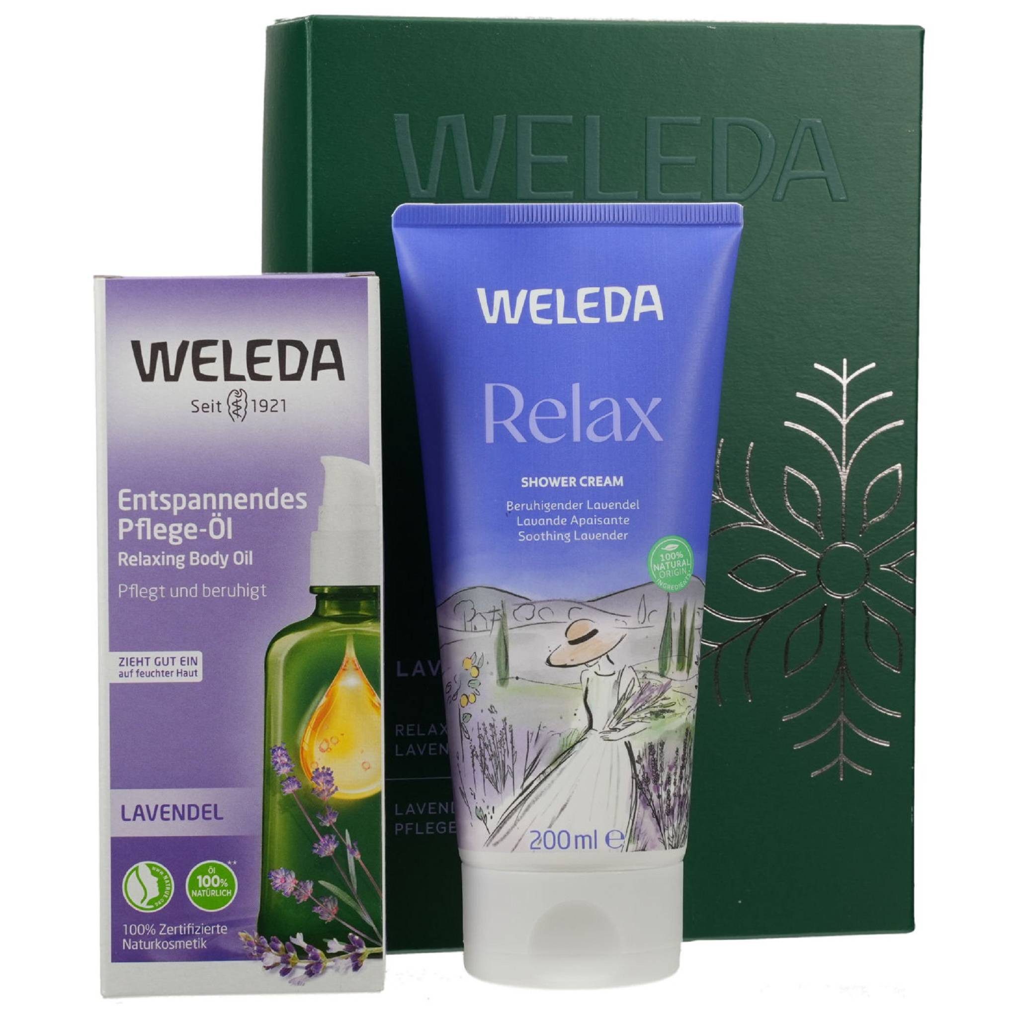 WELEDA Pflege-Geschenkbox Geschenkset Lavendel 2025