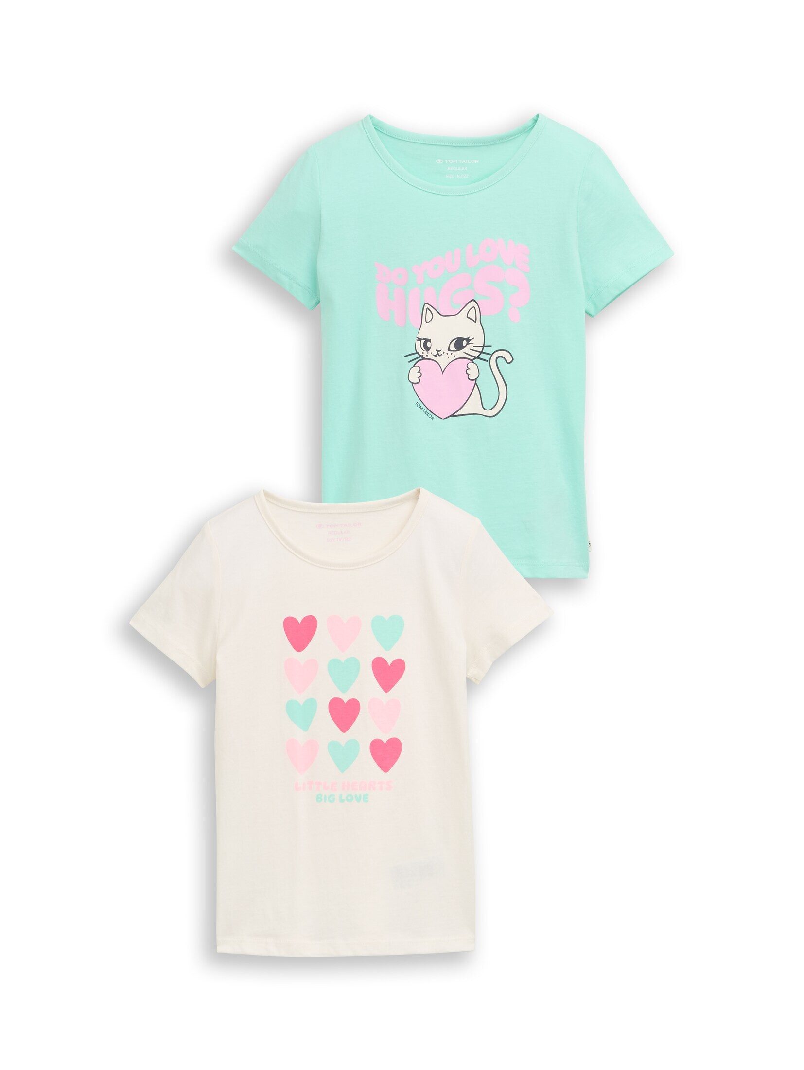 TOM TAILOR T-Shirt T-Shirt (im 2er Pack) T-Shirt im 2er-Pack