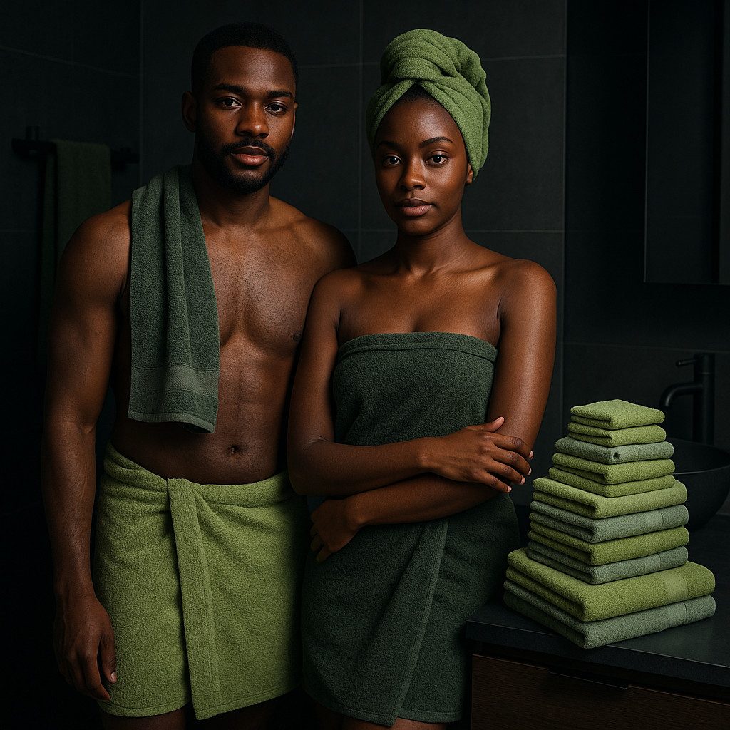 Betz Handtuch Set 12-TLG. Handtuch Set Premium Farbe tannengrün/avocadogrün günstig online kaufen