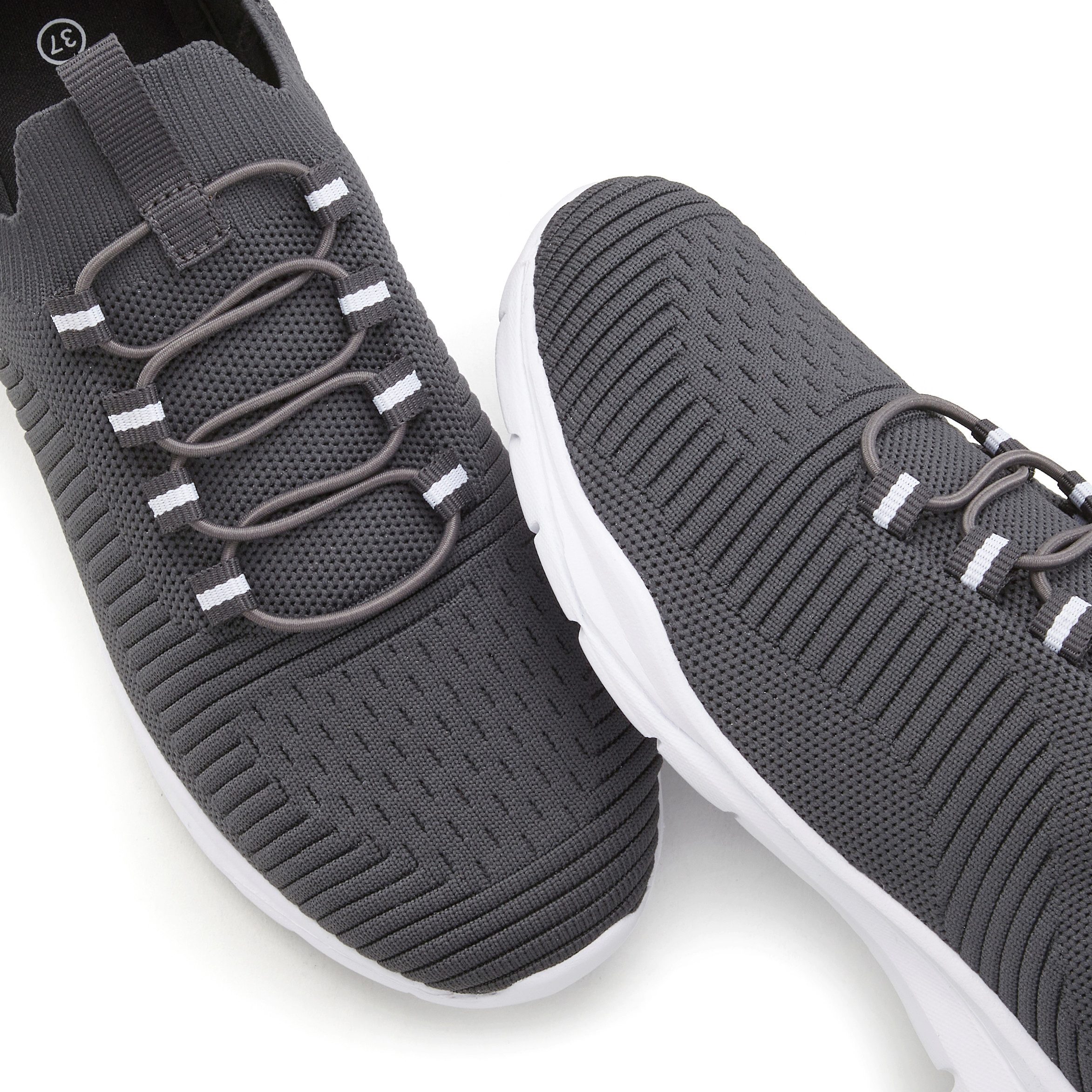 Vivance Freizeitschuh, Halbschuh, Turnschuhe, Slip-On-Sneaker, Sneaker superleicht, zum Reinschlüpfen mit elastischen Schnürbändern VEGAN