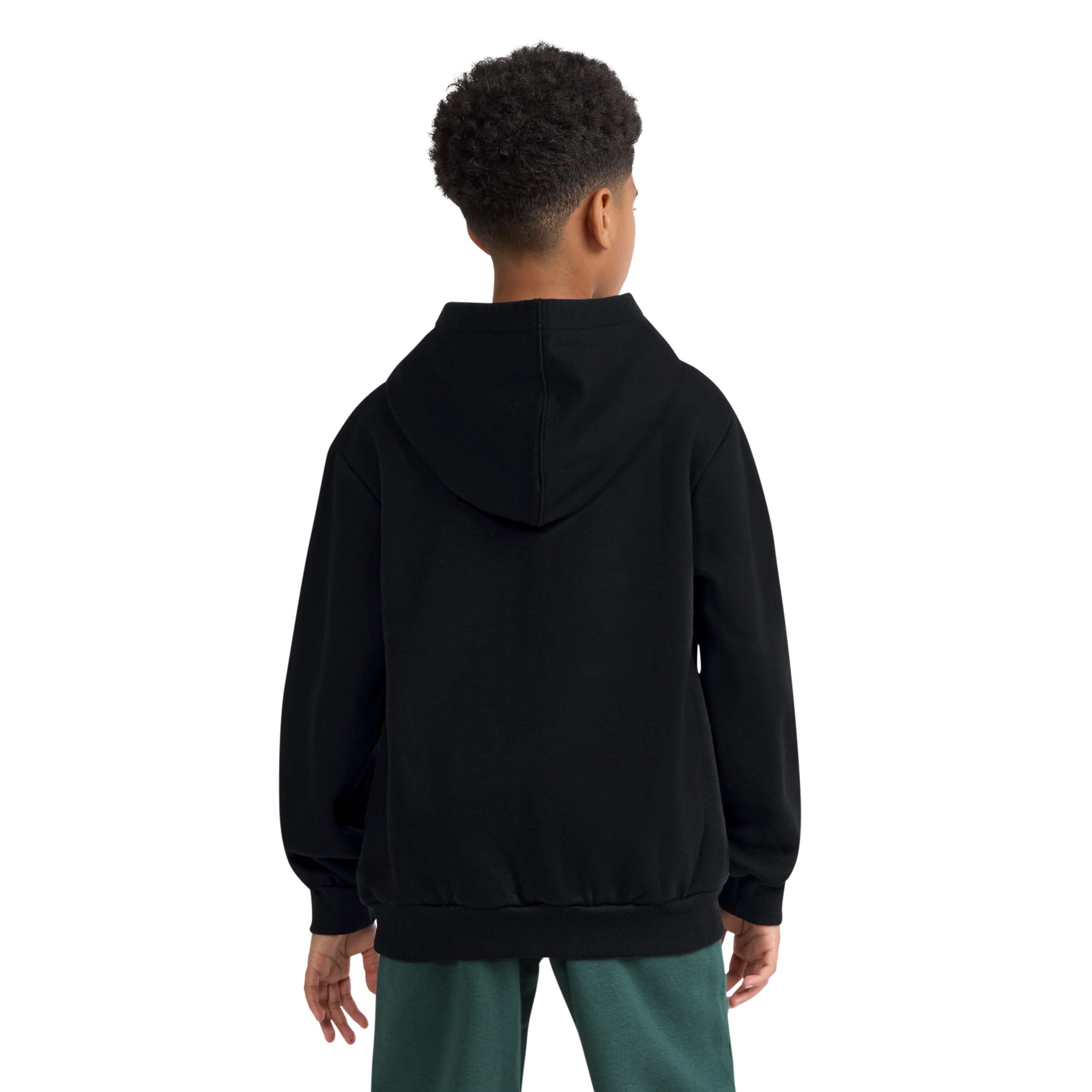 Converse Kapuzensweatshirt CNVB VARCITY LAYERED HOODIE mit warmem Fleece-Material, für Kinder, aus Baumwolle und Polyester