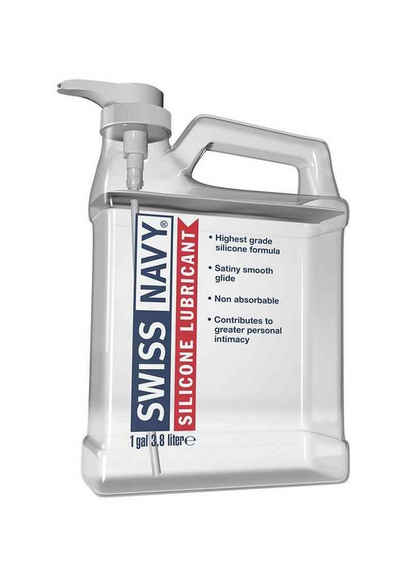 SWISS NAVY Gleitgel Swiss Navy Premium Gleitmittel Auf Silikonbasis 3785ml